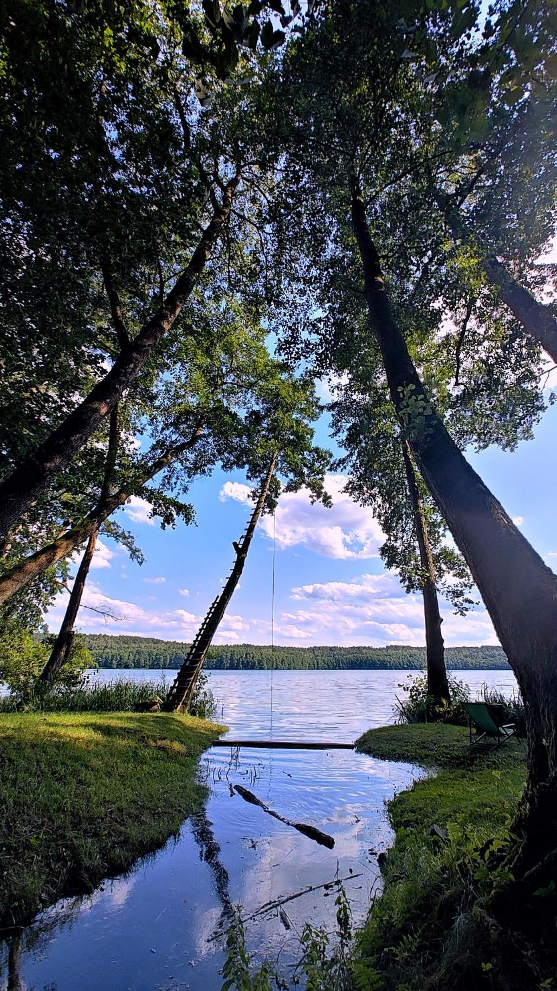 Gospodarstwo Nad Jeziorem Zalom (Czlopa) Exterior foto